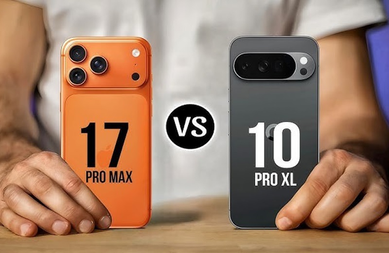 So sánh iPhone 17 Pro Max vs Google Pixel qua hiệu năng