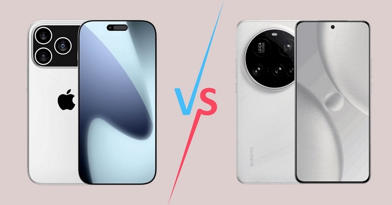 So sánh iPhone 17 Pro Max vs Xiaomi 15 Ultra