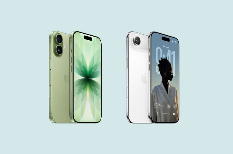 So sánh iPhone 17 vs iPhone 17 Air qua màn hình