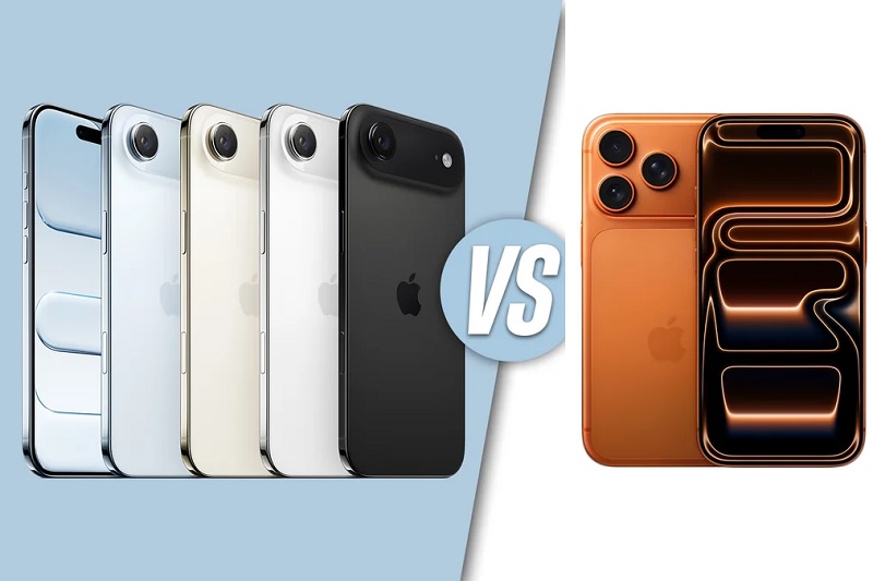 So sánh iPhone Air và iPhone 17 Pro Max qua hiệu năng