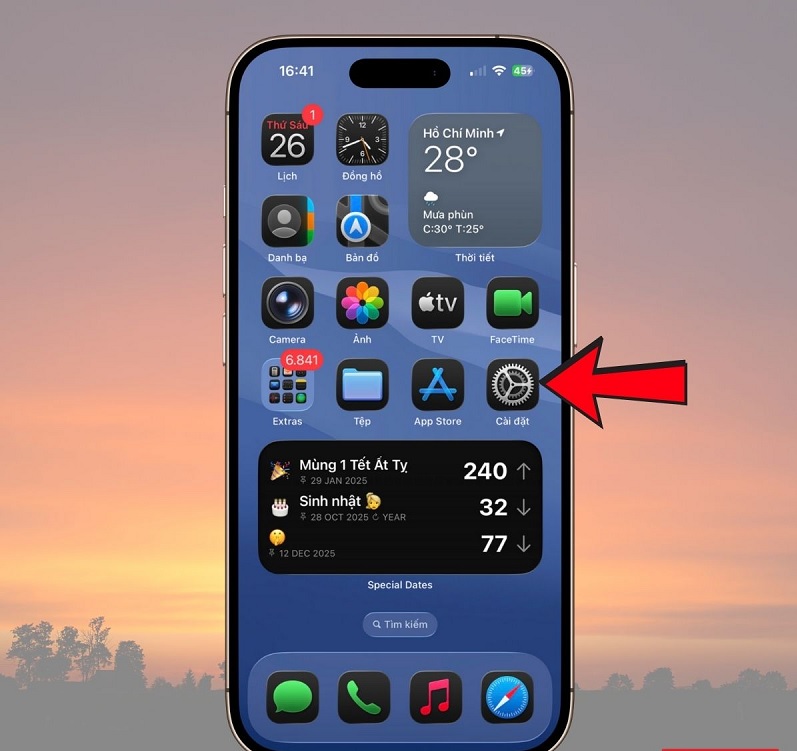 Cách bật tắt 120Hz trên iPhone 17 Series