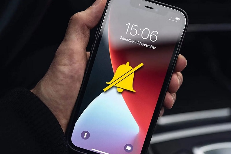 Bật tắt chế độ im lặng trên iPhone 17