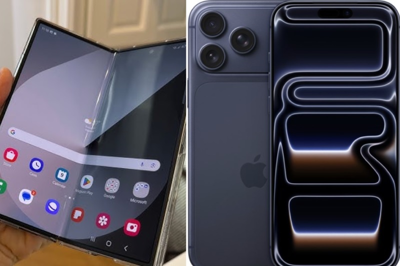 So sánh Galaxy Z Fold6 và iPhone 17 Pro Max