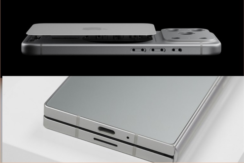 So sánh Galaxy Z Fold6 và iPhone 17 Pro Max qua chất liệu
