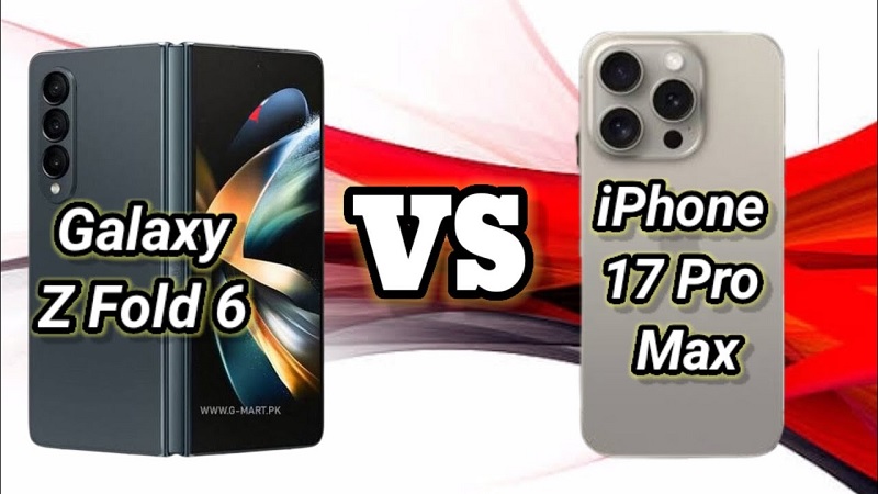 Nên mua Galaxy Z Fold6 hay iPhone 17 Pro Max?
