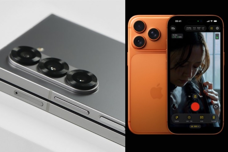 So sánh Galaxy Z Fold6 và iPhone 17 Pro Max qua Camera