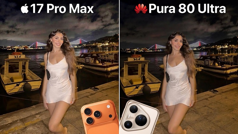 So sánh Huawei Pura 80 Ultra và iPhone 17 Pro Max qua hiệu năng