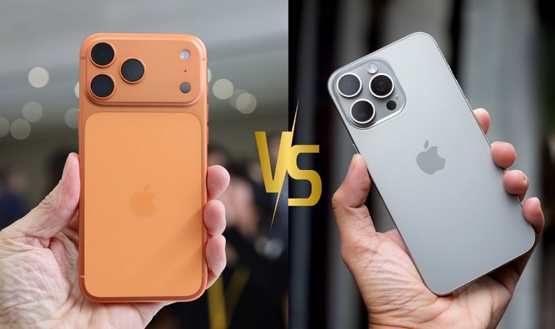 iPhone 17 Pro và iPhone 16 Pro