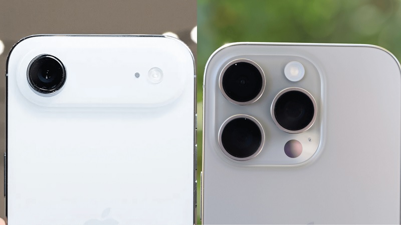 So sánh iPhone Air với iPhone 16 Pro Max qua hiệu năng