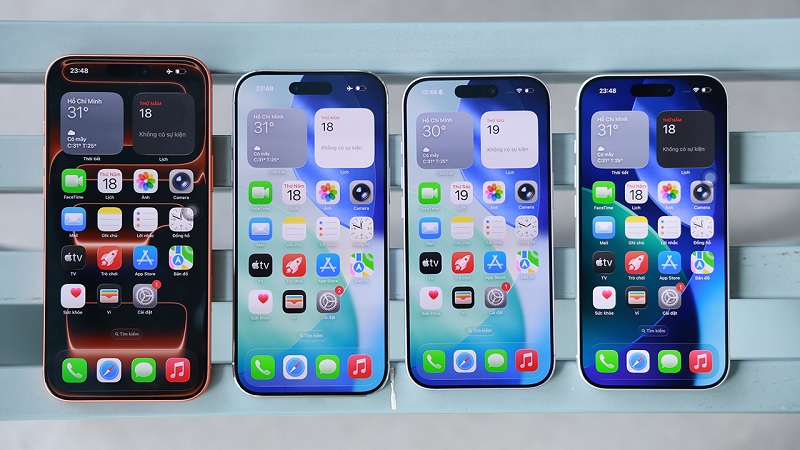 Kích thước iPhone 17/Pro/Pro Max/iPhone Air bao nhiêu inch?