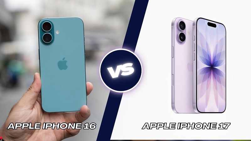 So sánh iPhone 17 và iPhone 16 qua Pin và thời gian sử dụng