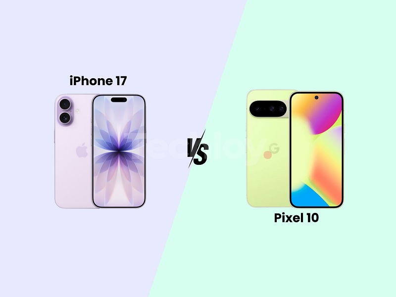 So sánh iPhone 17 và Pixel 10 qua Pin và thời gian sử dụng