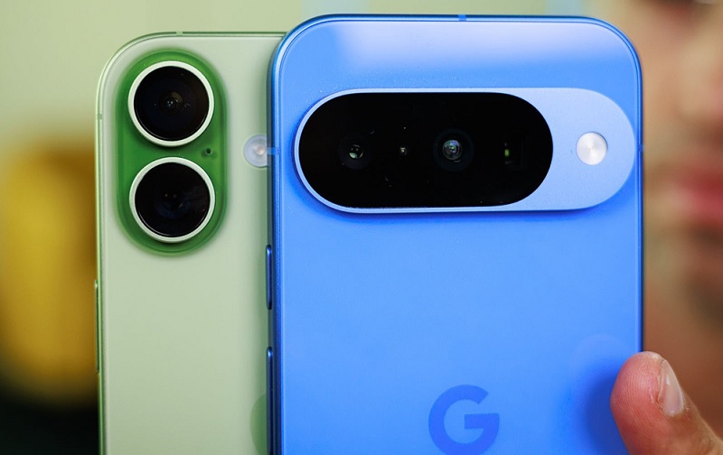 So sánh iPhone 17 và Pixel 10 qua màu sắc