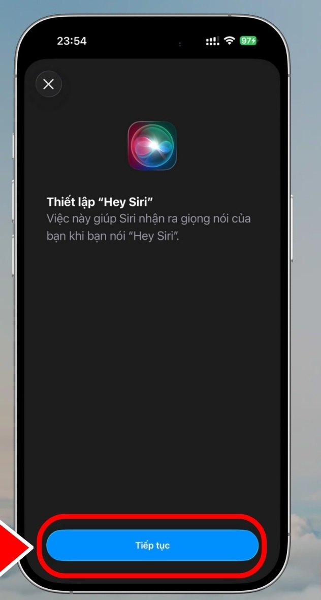 Sử dụng tính năng Siri tắt màn hình iPhone 17 Pro Max