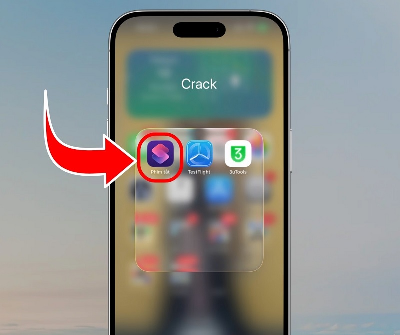Tạo phím tắt trên iPhone giúp tắt màn hình iPhone 17 Pro Max