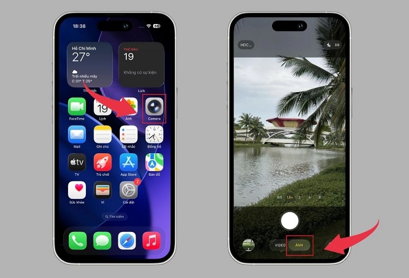 Chỉnh tính năng khung hình trên iPhone 17 Pro Max