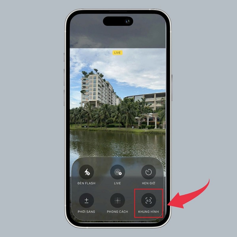 Chỉnh tính năng khung hình trên iPhone 17 Pro Max