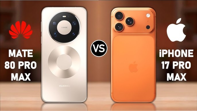Huawei Mate 80 Pro Max và iPhone 17 Pro Max
