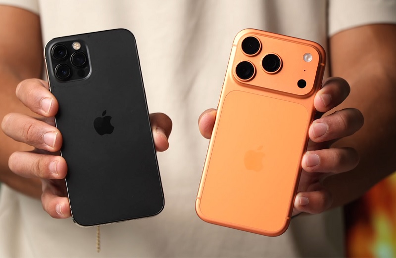 iPhone 17 Pro và iPhone 12 Pro