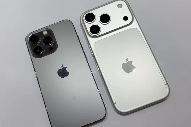 So sánh iPhone 17 Pro và iPhone 13 Pro qua thiết kế