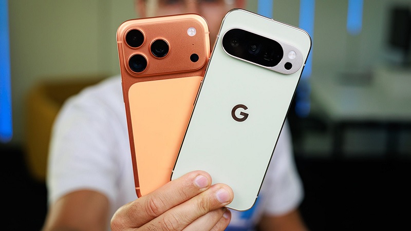 So sánh iPhone 17 Pro và Pixel 10 Pro qua dung lượng bộ nhớ