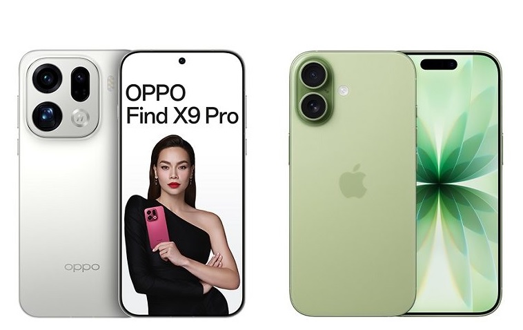 So sánh iPhone 17 và OPPO Find X9 qua hiệu năng
