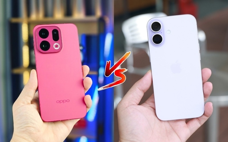 So sánh iPhone 17 và OPPO Find X9 qua pin và thời gian sử dụng