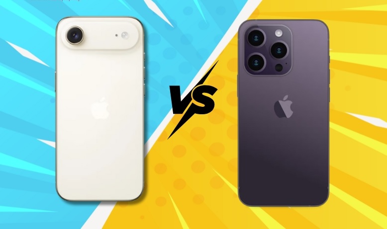 So sánh iPhone Air và iPhone 14 Pro qua thiết kế