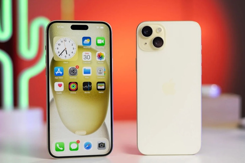 iPhone Air và iPhone 15 thường
