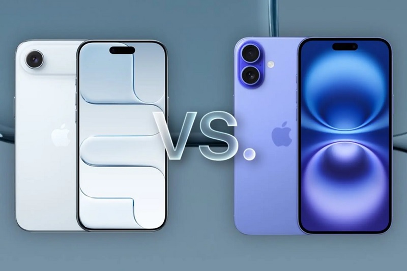 iPhone Air và iPhone 16 Plus qua thiết kế