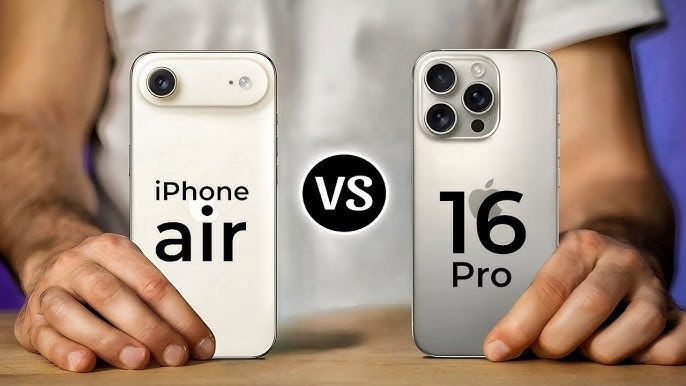 iPhone Air và iPhone 16 Pro