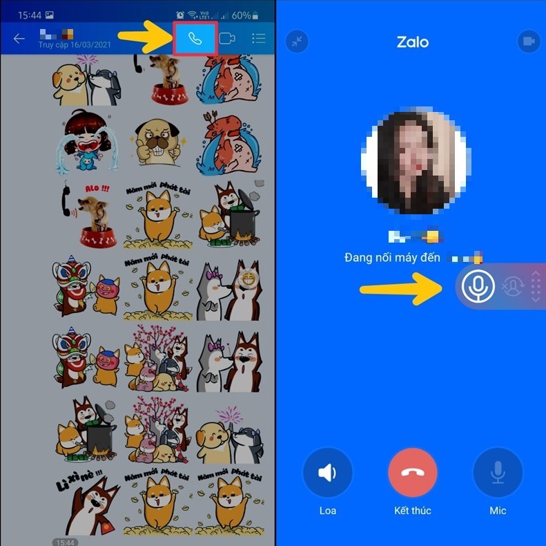Cách ghi âm cuộc gọi Zalo trên điện thoại Android