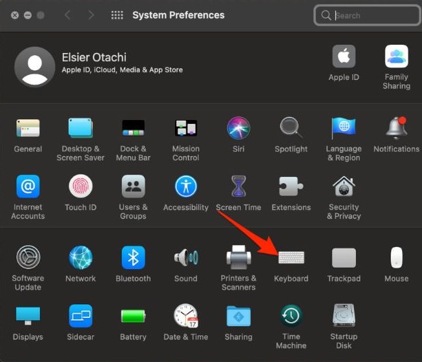 Cách bật bàn phím ảo MacBook nhanh chóng