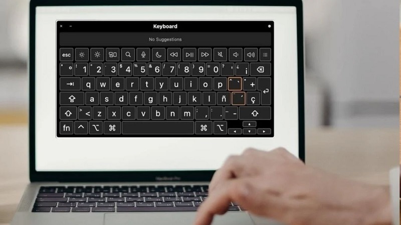 Bàn phím ảo MacBook là gì?