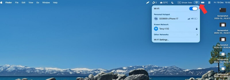 Cách thêm kết nối trên Macbook