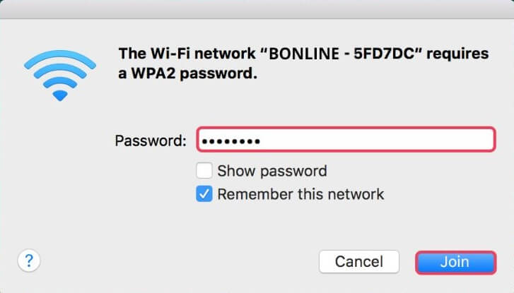 Cách thêm kết nối trên Macbook