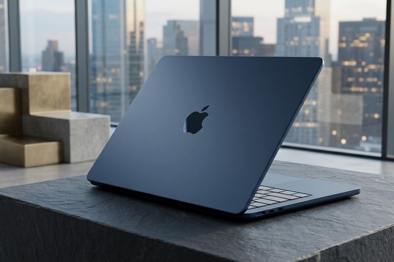 Macbook Neo màu Xanh Indigo