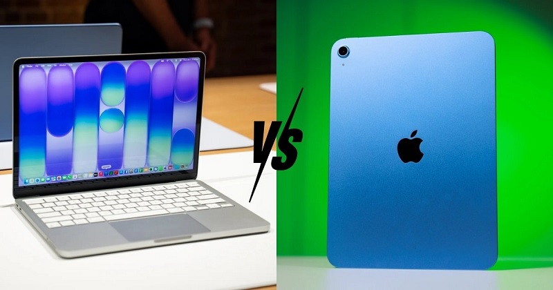 So sánh MacBook Neo và iPad A16 Wifi chi tiết