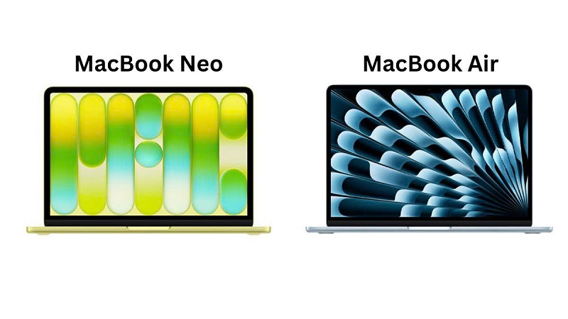 So sánh MacBook Neo và MacBook Air M2 qua giá bán