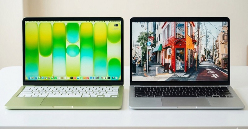 So sánh MacBook Neo và MacBook Air M4 qua pin và thời gian