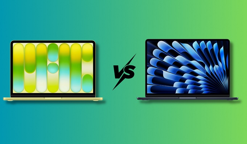 So sánh MacBook Neo và MacBook Air M5 qua giá bán