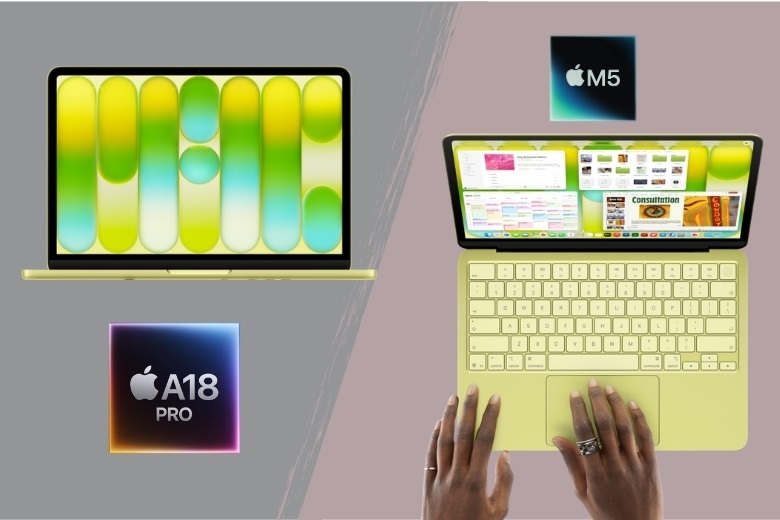 So sánh MacBook Neo và MacBook Air M5 qua hiệu năng