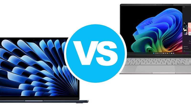 Nên mua Asus Vivobook S 15 hay MacBook Air M3?