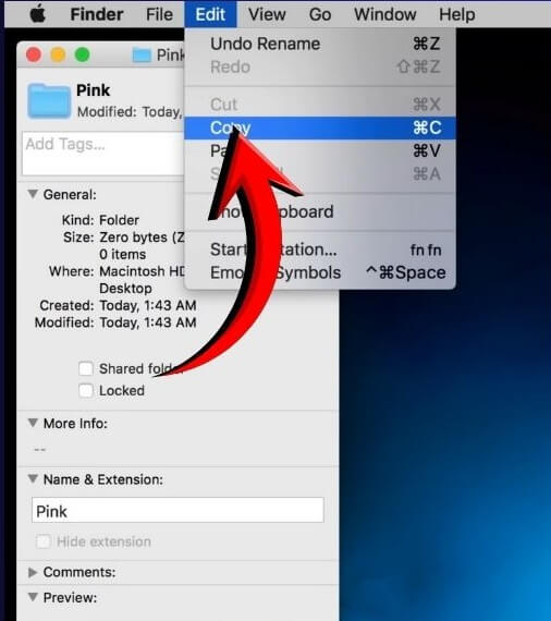 Cách đặt màu và icon cho folder trên MacBook