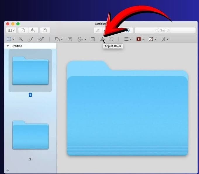 Cách đặt màu và icon cho folder trên MacBook