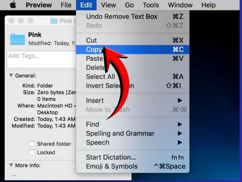 Cách đặt màu và icon cho folder trên MacBook