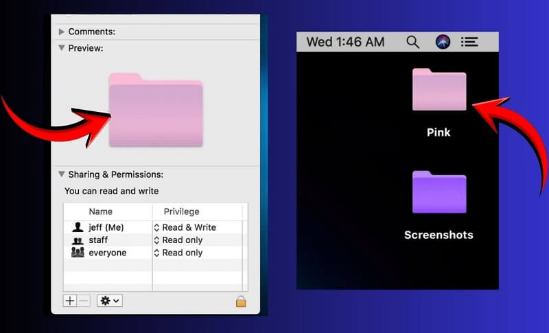 Cách đặt màu và icon cho folder trên MacBook
