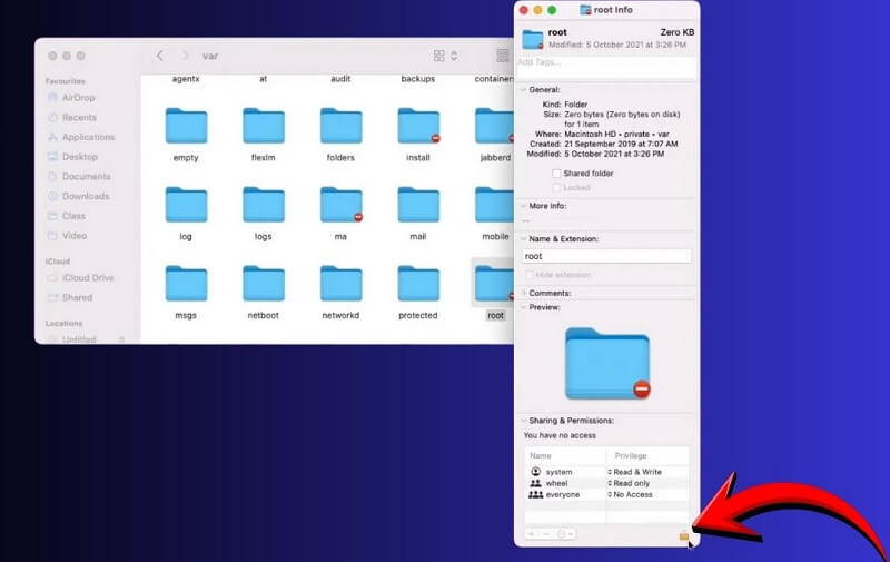 Khắc phục một số lỗi khi tạo folder trên Macbook