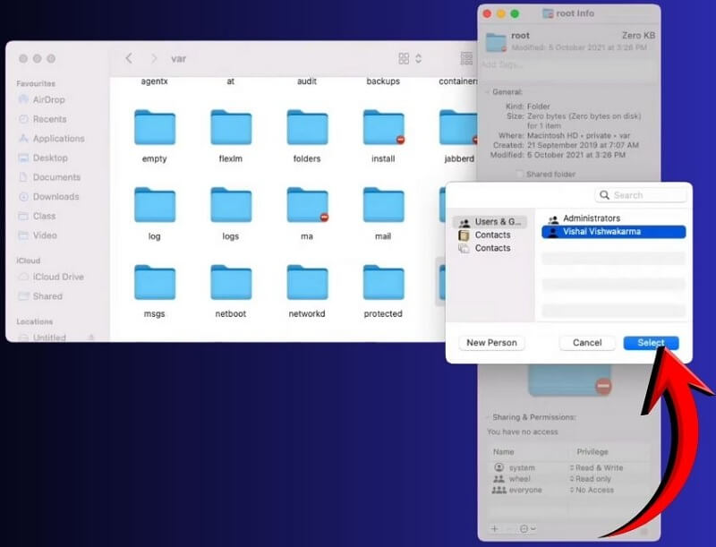 Khắc phục một số lỗi khi tạo folder trên Macbook