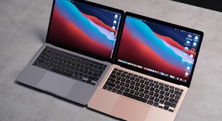 So sánh Macbook Air M1 và Macbook Pro M1